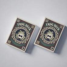 YFOPEN Vintage Frog Themed Playing Cards, Unique Collectible Cards, Durable Material, Suitable For Theme Parties, Masquerade Balls, Collecting Playing Cards, Board Games, Gift Cards - Multicolor - View 8