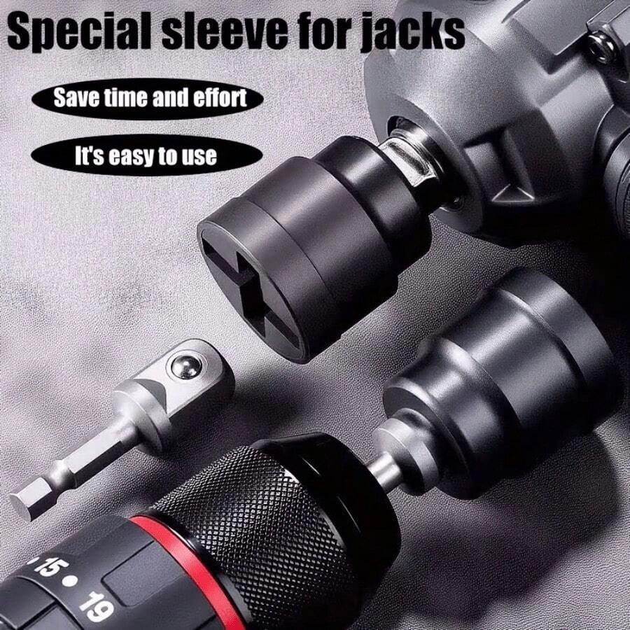 1件液压千斤顶扳手，液压千斤顶专用套筒扳手，剪式千斤顶轮胎更换扳手，汽车维修保养工具，汽车轮胎拆卸工具 - A - 查看 1