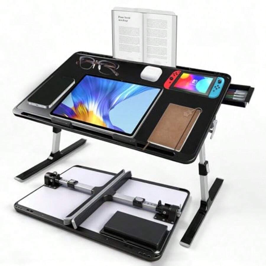 Bench Table - ブラック - مشاهدة 1