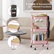 Storage Carts - Pink - View 5