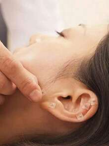 600/300/60pcs Ear Acupressure Stickers, Massage Seed Stickers For Relaxation And Acupoint Massage - Multicolor - View 6