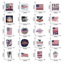 110Pcs 250th Anniversary Stickers Scrapbook Aesthetic Stickers Pack Freedom American Flag 250th Anniversary Merchandise Helmet Stickers Dirt Bike Stickers Vinly Waterproof Stickers For Water Bottle,Computer,Laptop,Phone,Luggage,Notebook,Fridge - C - View 3