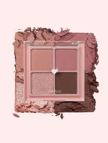 Rom&nd Better Than Eyes 02 Dry Rose Eyeshadow Palette, Basic Eyeshadow Palette, 4 Colors In Natural Daily Tones, Velvety Texture, Easy To Apply, Rich Color, Matte And Shimmer Finish, High Pigmentation, Long-Lasting And Smudge-Proof, Korean Cosmetics, Korean Makeup, Gift - 02 Hoa hồng khô - Xem 11