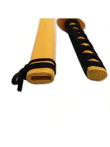1pc 2026 New Arrival Wooden Martial Arts Sword, Suitable For Parties, Birthdays, Easter, Graduation, Gifts - Multicolor - View 4