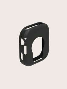 1个男女通用纯色软硅胶手表保护套，兼容6款手表，防刮擦/快拆智能手表配件 - Watch 6 - 查看 5