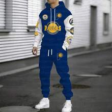 "In-Diana Pacers" Hoodie Pants 2 Pieces Set – Gamestylechanger - Nhiều màu - Xem 3