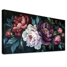5D DIY 全钻钻石画套装，70x40厘米/27.6x15.7英寸大尺寸钻石艺术品，钻石手工套装，适用于家居墙面装饰，生日、母亲节、父亲节、情人节礼物 - 圓鑽 - 查看 19