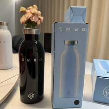 1个500毫升不锈钢保温水瓶，防漏，小口设计，24小时保温，是健身、旅行和日常使用的理想之选。 - 彩色 - 查看 17