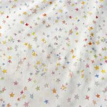 1 Yard Rainbow Cartoon Star Print Cotton Fabric, Soft Breathable Quilted Cloth, Suitable For Garment Making, Bags And DIY Sewing Projects, Sold By The Yard - Colorful Stars - View 12