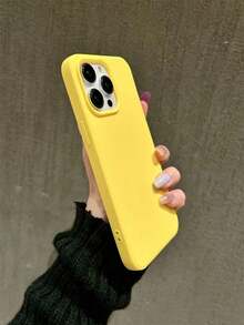 QY-QY-Candy Hole Simple Solid Color Phone Case, Matte Creative Anti-Drop Phone Cover Compatible With IPhone 11 12 13 14 15 16 Plus, 13 ProMax, XR, 16, 14 Plus, 14 ProMax, 13 Pro Mini, 17 -8192 - màu đen - Xem 8