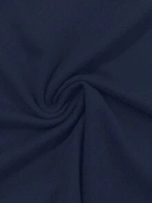 Sexy & Fashionable Backless Round Neck Long Sleeve Bodysuit, Versatile & Fitted, New Arrival Spring/Autumn Elegant Summer - Navy Blue - View 9
