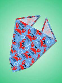 5 Stück Unabhängigkeitstag Hunde Bandanas mit Sommer Obst Muster, Pride Day Lätzchen Dreieck Hunde Schal, bunte Ozean Hunde Bandanas für mittelgroße und große Hunde, Geburtstags Sommer Kostüm Accessoires Dekoration - Verschiedenfarbig - Übersicht 9