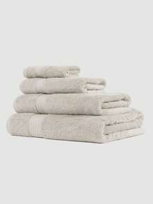Tramas+ Toalla de Baño 100% Algodón Peinado Gris Claro 700gr - Alta Absorción y Suavidad | Disponible en Varias Medidas: 30x50, 50x100, 70x140, 100x150 cm | Durabilidad Superior con Textura Agradable – Ideal para el Hogar | Toallas de Rizo de Calidad Premium para un Confort Inigualable | Gris Claro Multicolor - 1659963-Gris Claro - Ver 4