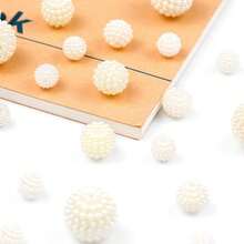 20-100颗亚克力珠，桑葚球，适用于项链、手链、DIY首饰制作、工艺品材料 - diy - 查看 3