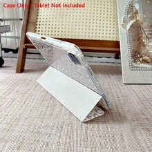 1pc 3+Y Fold Multi-Angle Magnetic Stand Tablet Case With Pen Slot & Auto Sleep/Wake Protective Cover, Compatible With IPad PRO/AIR, Compatible With SAMSUNG,Compatible With XIAOMI Pad 5/6/7 - Multicolor - View 7