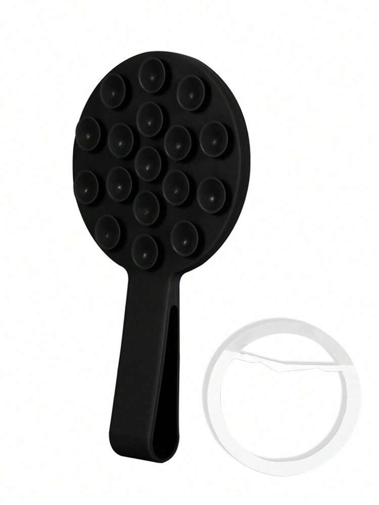 1 pieza Soporte de teléfono de silicona con ventosa, soporte de teléfono magnético de silicona con ventosa MagSafe - multicolor - Añade 13