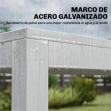 Outsunny Outdoor Table & Chair Sets - White - View 8