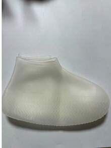 1双橡胶防水加厚防滑鞋套，便携式防水鞋套，鞋子保护套，雨鞋套，可重复使用的橡胶乳胶防护套，男女通用，户外雨雪泥泞靴套，全天候防滑装备，园艺鞋套，医院探视必备品 - 彩色 - 查看 20