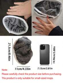 1Pc/4Pcs Flat Mop Replacement Heads, Microfiber Pad, High Absorption, Dry And Wet Dual-Use, Fit For Most Flat Mop, Easy To Clean, Home & Living, Household Cleaning & Super Absorbent And Reusable Mop Pads, Polyester Cleaning Cloth Suitable For Dry And Wet Floor Care, Easy To Replace Pads For Home Cleaning, Dry And Wet Wiping | Connector Pad | Cleaning Cloth, Floor Cleaning Mop Cloths, Flat Mop Cloth - 多色 - 查看 10