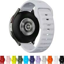 Dây đeo silicon thể thao 20/22mm tương thích với Samsung Galaxy Watch 4 5 Pro 40mm 44mm 45mm 42/46mm. Vòng đeo tay Active 2 tương thích với GT2/3 Pro. - Garmin Vivoactive 6/5/3/ - Xem 15