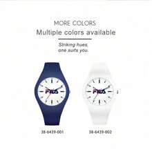 FILA ORIGINALE One-Piece Silicone Quartz Watch 47mm Large Dial 30M Waterproof Student Couple Sports Wristwatch - one-size - View 7