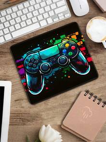 Mouse Pad 24x20cm-Non-Slip Rubber Base-Washable Rectangular Table Pad, Suitable For Home And Office Decoration-Mouse Pad With Non-Slip Rubber Edge Stitching For Laptop And PC (Game Machine) - View 3