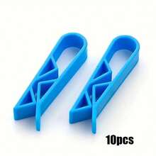 10 Innovative Trash Can Clips: Trash Bag Holder And Anti-Slip, Stylish Divider Side Clips, Convenient For Home Use B2HJ - 10pcs - View 1
