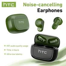 The HTC NE51 Compact In-Ear Headphones Offer 3D Surround Sound, Are Compatible With A Variety Of Devices, And Have A Charging Case That Provides Up To 4 Hours Of Battery Life, Making Them Ideal For Sports, Work, Gaming, And A Variety Of Other Occasions. - View 3