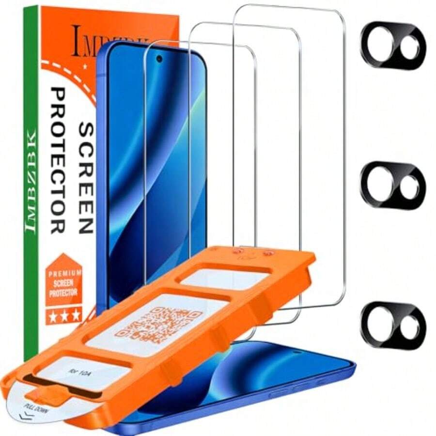 Película protectora de lente, kit de protectores de lente de cámara y protectores de pantalla, regalo de Pascua de primavera - como en la foto - Ver 1