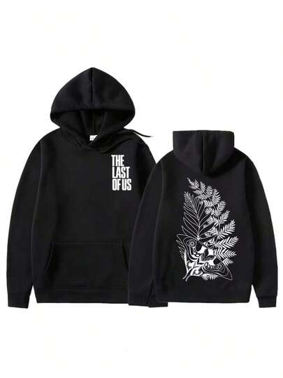 Compatible con la sudadera con capucha de Ellie de THE LAST OF US, sudaderas estampadas para hombre y mujer, sudaderas con capucha estilo Harajuku Hip Hop, sudaderas casuales de gran tamaño, ropa de calle.