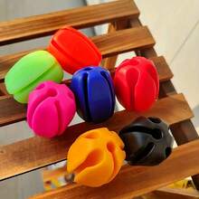 6/1組TPE釣竿支架附收納架，輕量釣具綁帶含5孔可增加釣具配件 - 彩色 - 查看 16