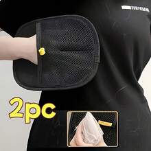 Bộ 1/2/3 găng tay chải chuốt thú cưng hai mặt, găng tay tắm cho chó, găng tay chải chuốt cho mèo, găng tay loại bỏ tĩnh điện và lông thú cưng, găng tay đa chức năng dùng để tắm và loại bỏ lông rụng cho thú cưng. - nhiều màu - Xem 3