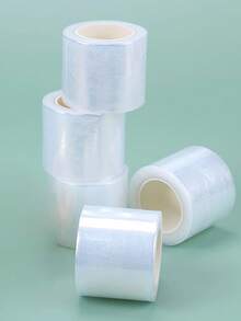 1/2/5 Rolls 200m Transparent Makeup Film, Suitable For Eyelash Lifting, Eyebrow Shaping, Lips, Microblading, Plastic Cover, Eyelash Extension Glue Removal, Eyelash Perming - Multicolor - View 7