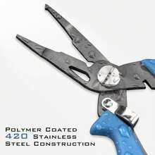 KastKing Intimidator Fishing Pliers, Corrosion Resistant Polymer Coated Fishing Tools, Tungsten Carbide Cutters, Saltwater Resistant Fishing Gear - ColorA - View 4