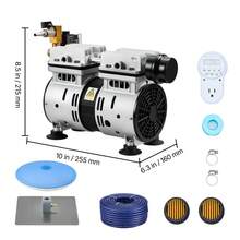 Pond Aerators, 5.2CFM Aeration System For Lakes Up To 3 Acres, 3/4 HP Air Compressor, 1 Diffuser & 100' Weighted Tubing, Outdoor Pond Aeration Pump For Deep Water Oxygen Circulation - 5.2CFM 1 Silicone Diffusion Disk 1 - View 11