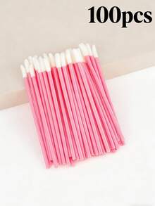 100/250 Pcs Disposable Lip Wands - Lip Brushes, Lipstick & Gloss Applicators - Lint Free Makeup Applicator Brush Beauty Tool - Multicolor - View 11