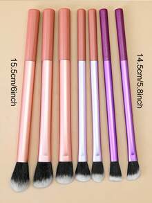 YZIMENG 7件套专业眼部化妆刷套装 - 彩色 - 查看 5
