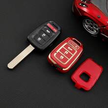 Key Fob Cover Protector With Keychain, Suitable For Accord, Civic, Fit, CR-V, Crosstour, High-End Refined Car Accessory For Both Men And Women - L4 Model - View 8