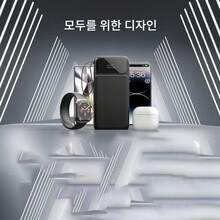 50000mAh 고속 충전 보조 배터리는 PD 22.5W QC 3.0 고속 충전을 지원하고, LED 디스플레이를 탑재했으며, 휴대가 간편하고 사용하기 쉬우며, 노트북과 호환되고, 듀얼 포트 디자인을 갖추고 있습니다. - 블랙 - 보기 4