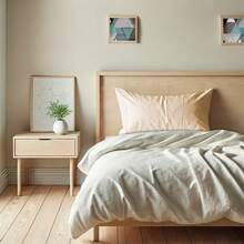 Ecommerc3 Pillowcase Pack Of 2, Cotton, 50x90 Cm, Flap Closure, Various Colors - Beige - View 7
