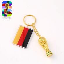 FIFA 1 Móc khóa hình quốc kỳ World Cup, quà tặng tựu trường, được làm từ chất liệu acrylic và hợp kim cao cấp, trong suốt và tinh tế, họa tiết rõ nét và màu sắc tươi sáng, không dễ phai màu, kiểu dáng đơn giản và thời trang với khóa kim loại chắc chắn cho độ bền cao, nhẹ và nhỏ gọn dễ mang theo. - Nhiều màu - Xem 8