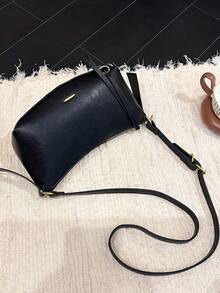 Dedoo Wandering Bag Joker Commuter Large-Capacity Underarm Bag Hand Bill Of Lading Shoulder Slung Female Bag - Black - View 5