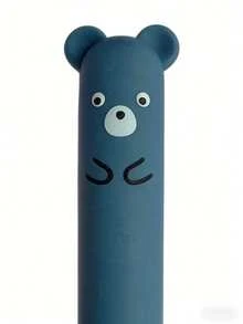 4pcs/Set Kawaii Pig, Panda, Mouse Erasable Gel Pens, 0.35mm Blue & Black Ink School Office Supplies Stationery Gifts Back To School - One Size - View 7