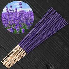 29/115/200支薰衣草香薰棒 - 竹制香薰棒，适用于芳香疗法、瑜伽、冥想、家居和办公室香氛，完美的节日礼品套装 - 薰衣草 - 查看 2