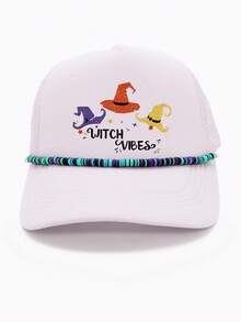 Cadena para sombrero Tucker, Cadena para sombrero Besties, Cadena para sombrero Mamá, Cadena para sombrero con cuentas navideñas, Cadena para sombrero del día del juego - color - Ver 40