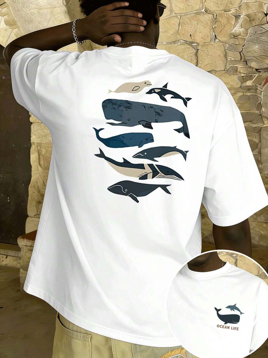 Men T-Shirts - White - View 1