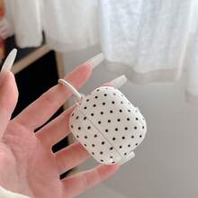 1pc Minimalist Fresh Polka Dot Protective Case For AirPods Pro 1/2/3/4 Bluetooth Earphones - Multicolor - View 5