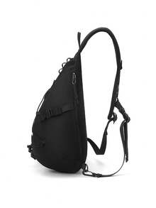 New Chest Bag, Outdoor Hiking Backpack, Waterproof Crossbody Bag, Lightweight Shoulder Bag, Cycling Bag - Black - View 10