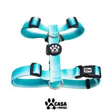 H-Shaped Dog Harness With 1.20m Standard Leash - Màu xanh bạc hà - Xem 2