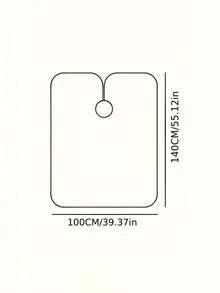 1pc Fun Cartoon Racing Car Styling Gown, Adjustable Neckline, Anti-Stick Polyester Fabric, Easy To Clean, Suitable For Salon Or Home Use - Multicolor - View 8